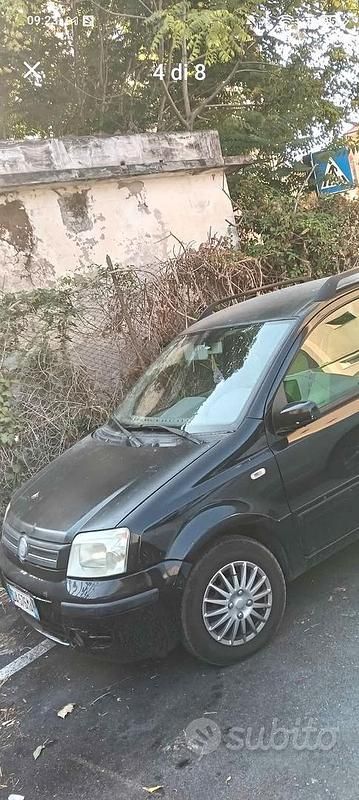 Usata Fiat Panda 2006 Nero Utilitaria
