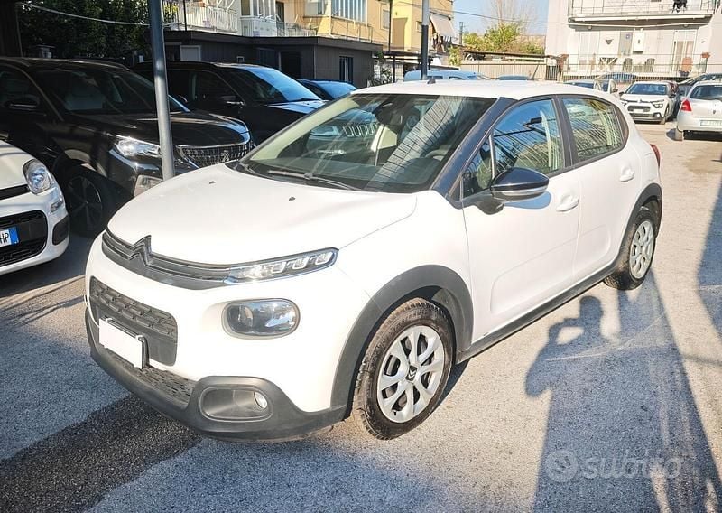 Usata Citroën C3 Feel 102 CV (75 kW) 2020 Bianco Utilitaria
