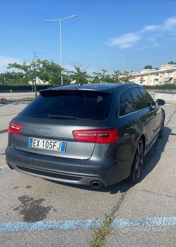 Usata Audi A6 S-Line 313 CV (230 kW) 2014 Grigio Station wagon