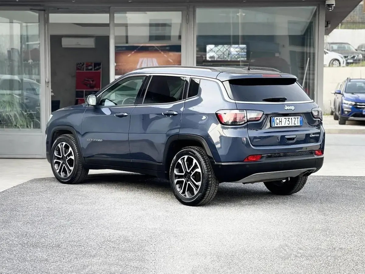 Usata Jeep Compass 150 CV (110 kW) 2022 Bluazzurro SUV