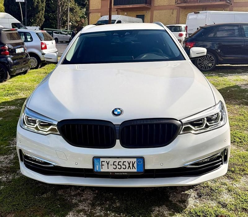 Usata BMW 520 Luxury Line 190 CV (139 kW) 2019 Bianco Station wagon