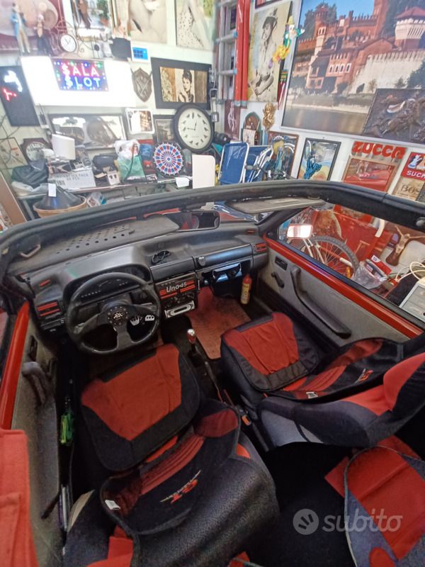 Usata Fiat Uno 1990 Rosso Utilitaria