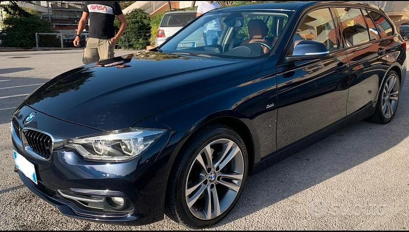Usata BMW 325 218 CV (160 kW) 2015 Blu Station wagon