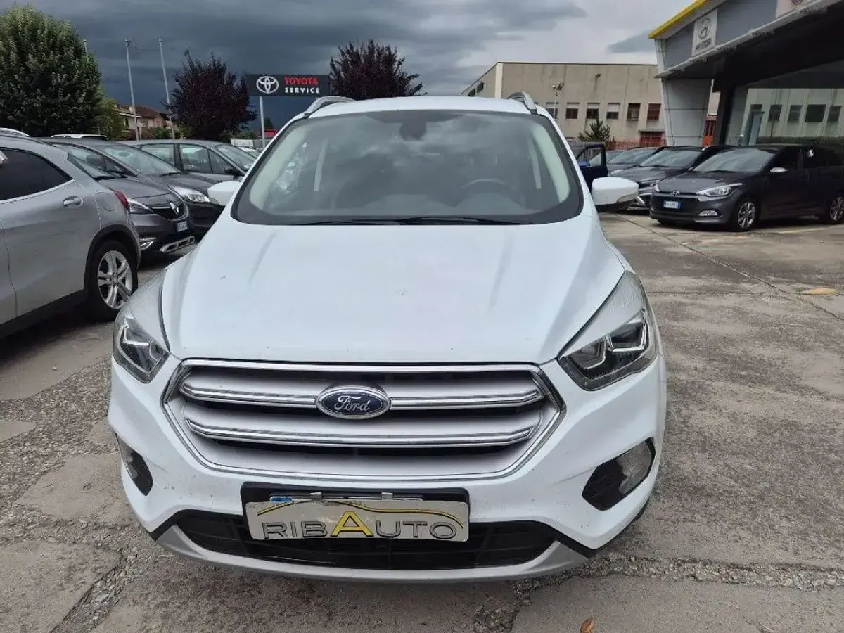 Usata Ford Kuga Vignale 150 CV (110 kW) 2017 Bianco SUV