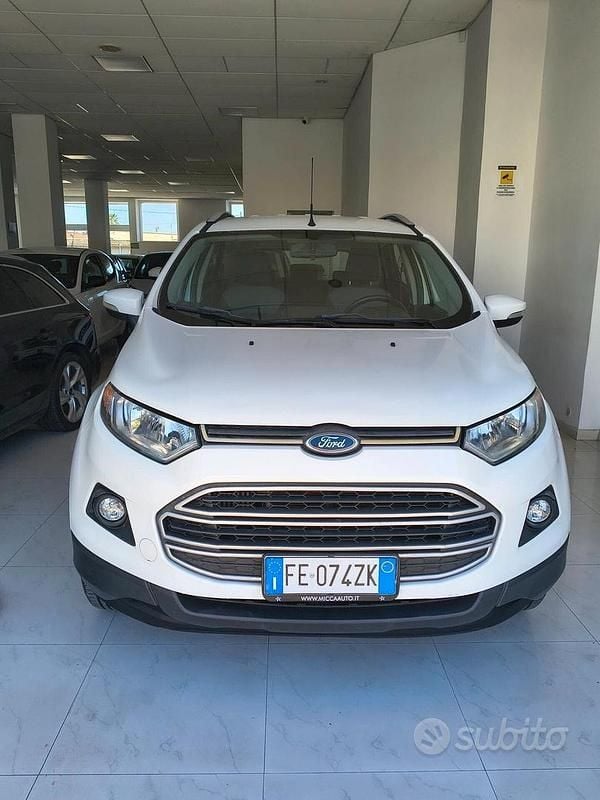 Usata Ford Ecosport 95 CV (69 kW) 2016 Bianco SUV