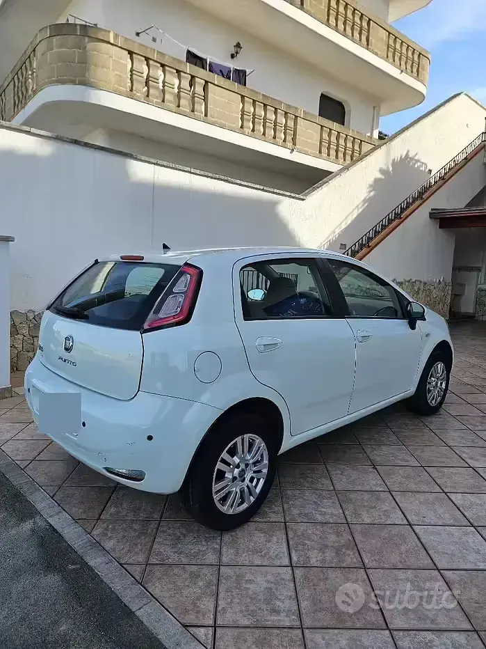 Usata Fiat Punto 77 CV (56 kW) 2012 Bianco Utilitaria