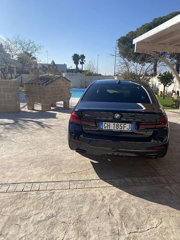 Usata BMW 520 M Sport 190 CV (139 kW) 2022 Nero Berlina