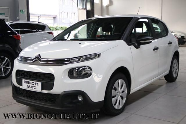 Usata Citroën C3 Live 75 CV (55 kW) 2018 Bianco Furgone