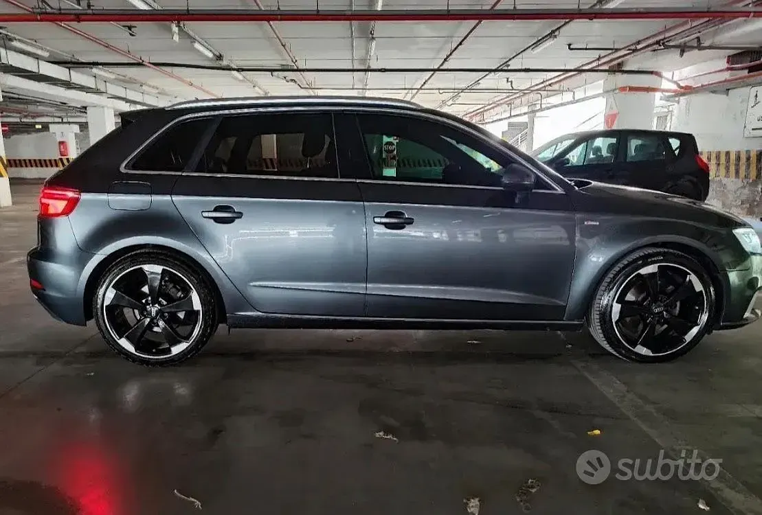 Usata Audi A3 116 CV (85 kW) 2017 Grigio Utilitaria