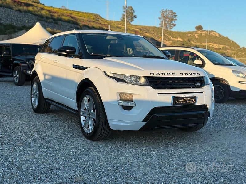 Usata Land Rover Range Rover evoque Dynamic 190 CV (139 kW) 2013 Bianco SUV