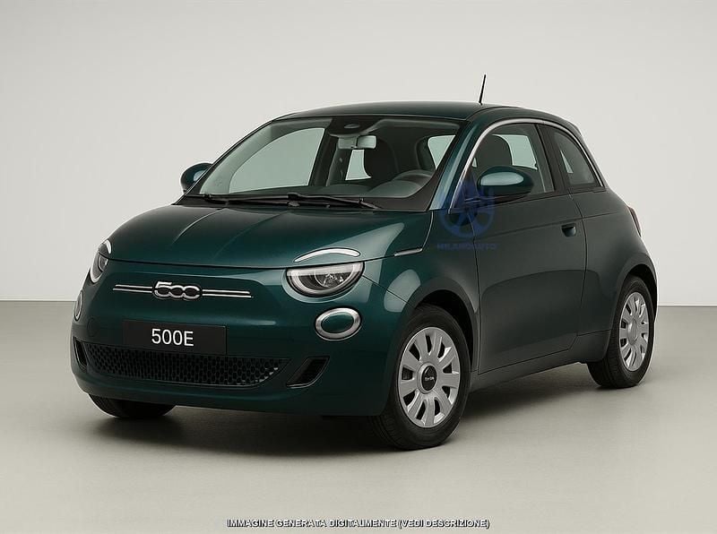 Usata Fiat 500e Action 69 kW (95 CV) 2022 Verde Utilitaria