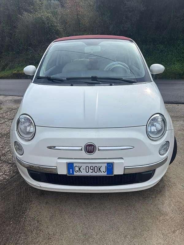Usata Fiat 500C 95 CV (69 kW) 2013 Bianco Cabrio