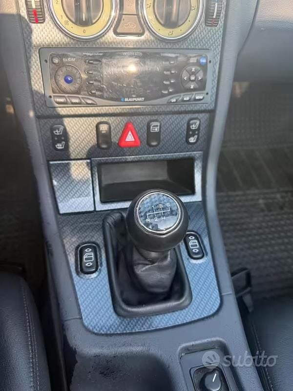 Usata Mercedes SLK200 135 CV (99 kW) 1999 Rosso Cabrio