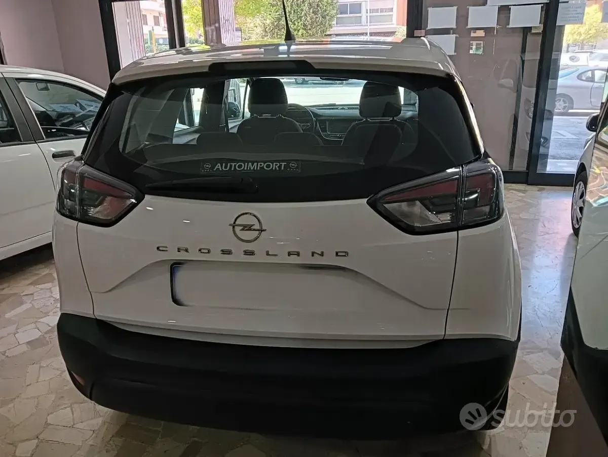 Usata Opel Crossland X Design & Tech 83 CV (61 kW) 2022 Bianco SUV