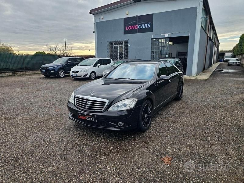 Usata Mercedes S500 Avantgarde 387 CV (284 kW) 2008 Nero Berlina