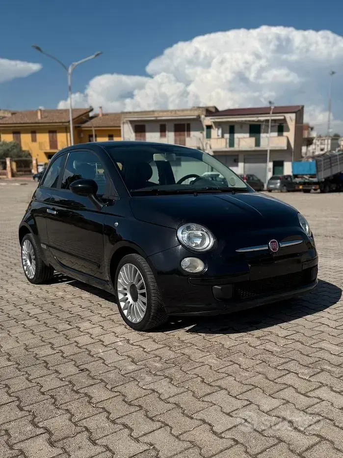 Usata Fiat 500 69 CV (50 kW) 2009 Nero Cabrio