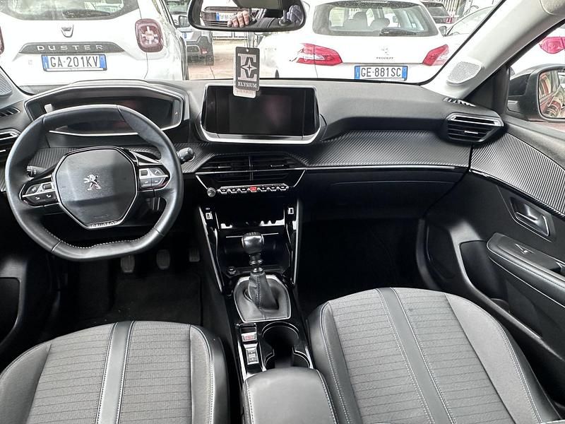 Usata Peugeot 208 Allure 102 CV (75 kW) 2022 Nero Utilitaria