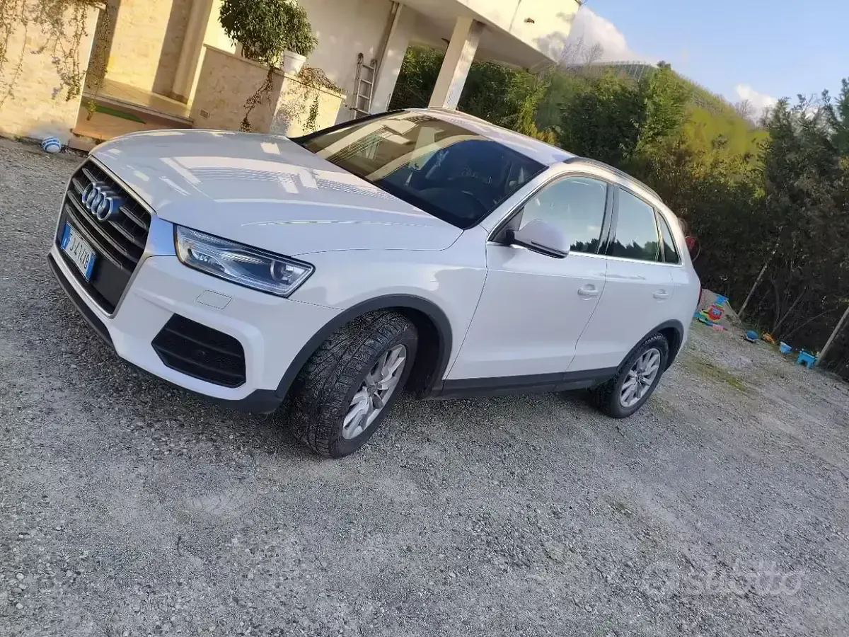 Usata Audi Q3 150 CV (110 kW) 2017 Bianco SUV