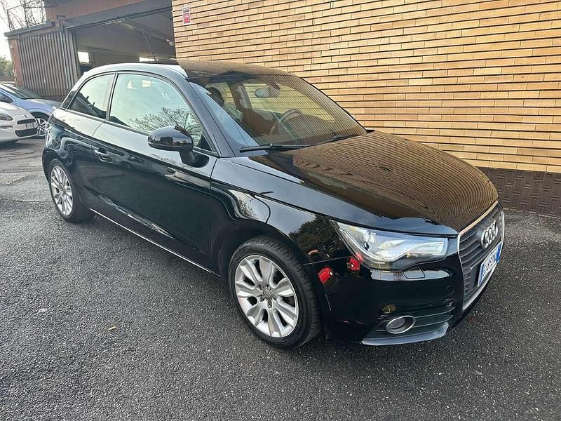 Usata Audi A1 Ambition 86 CV (63 kW) 2011 Nero Utilitaria
