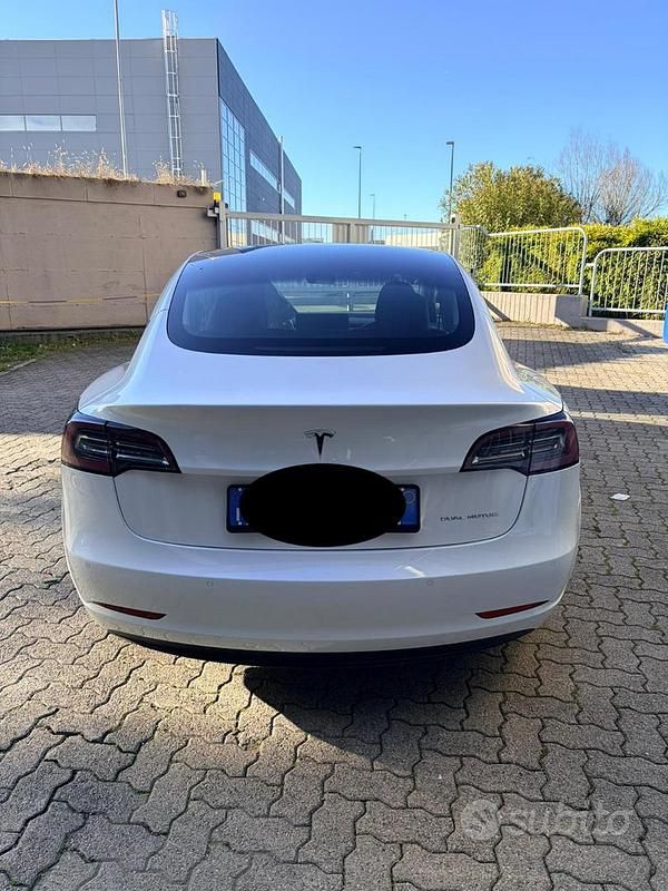 Occasion Tesla Model 3 366 kW (498 ch) 2019 Blanc Berline