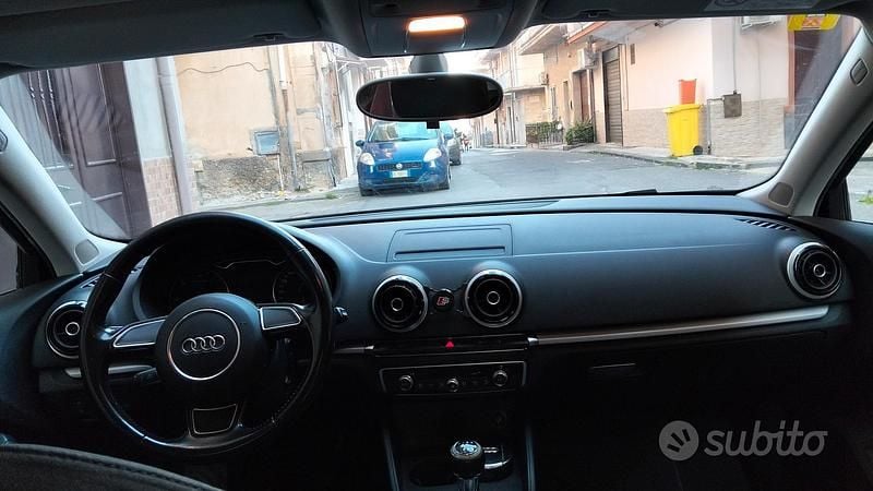 Usata Audi A3 105 CV (77 kW) 2015 Nero Berlina