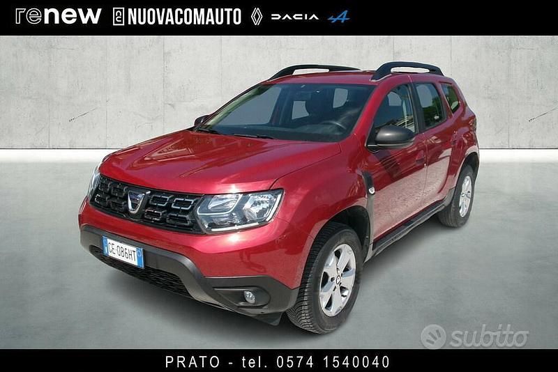 Rosso Usata 2021 Dacia Duster Comfort SUV | 13.900 € (Buon prezzo) - Immagine 1/4