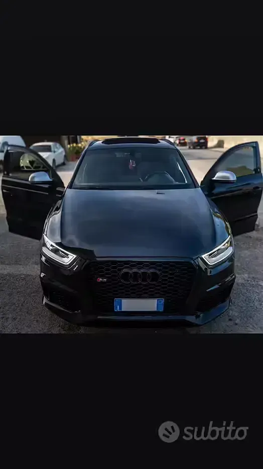 Usata Audi RS Q3 340 CV (250 kW) 2015 Nero SUV
