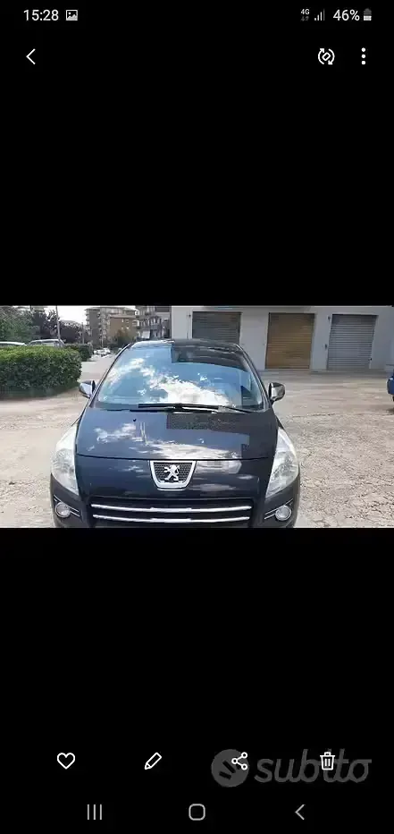 Usata Peugeot 3008 2012 Nero Station wagon