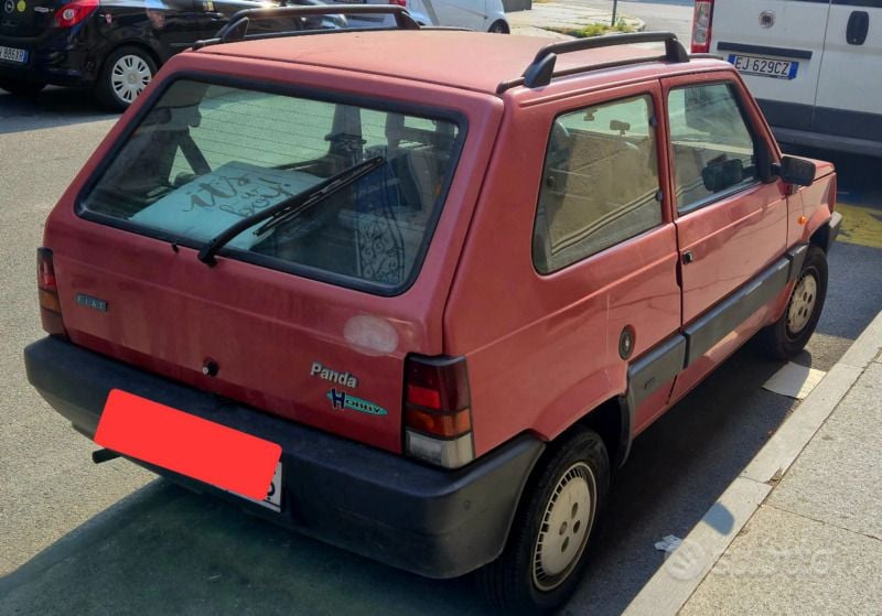 Usata Fiat Panda 54 CV (39 kW) 1998 Rosso Utilitaria