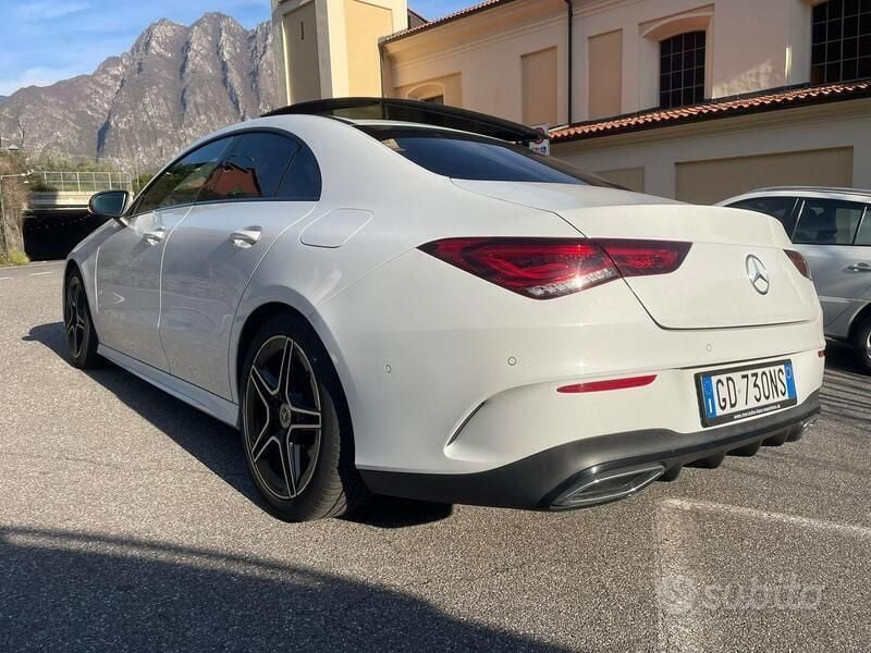 Usata Mercedes CLA200 Premium 163 CV (119 kW) 2020 Bianco Coupé