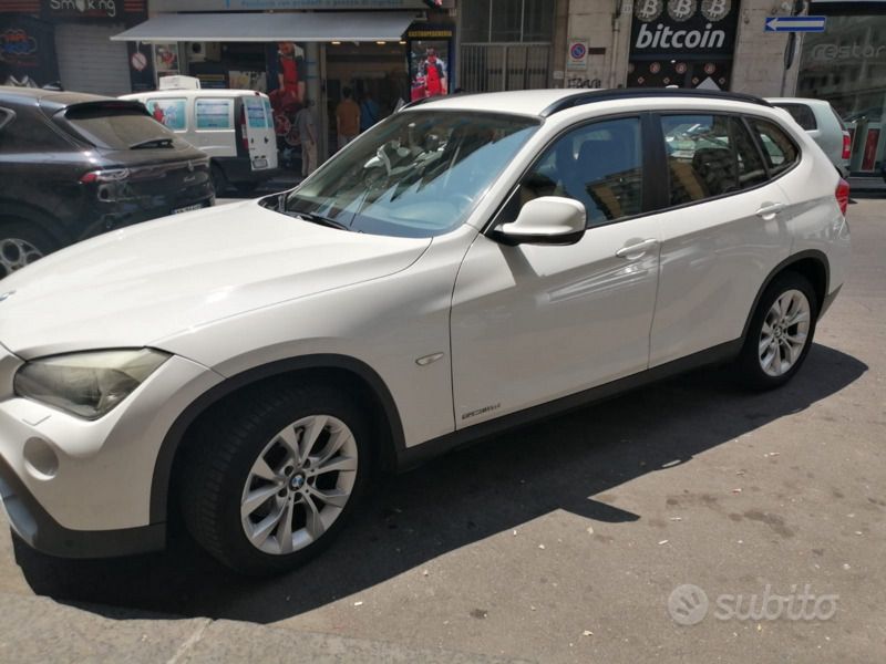 Usata BMW X1 150 CV (110 kW) 2011 Bianco SUV