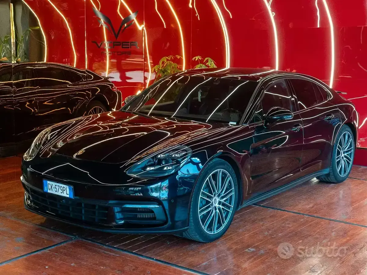 Usata Porsche Panamera 4S Diesel 422 CV (310 kW) 2017 Nero Utilitaria