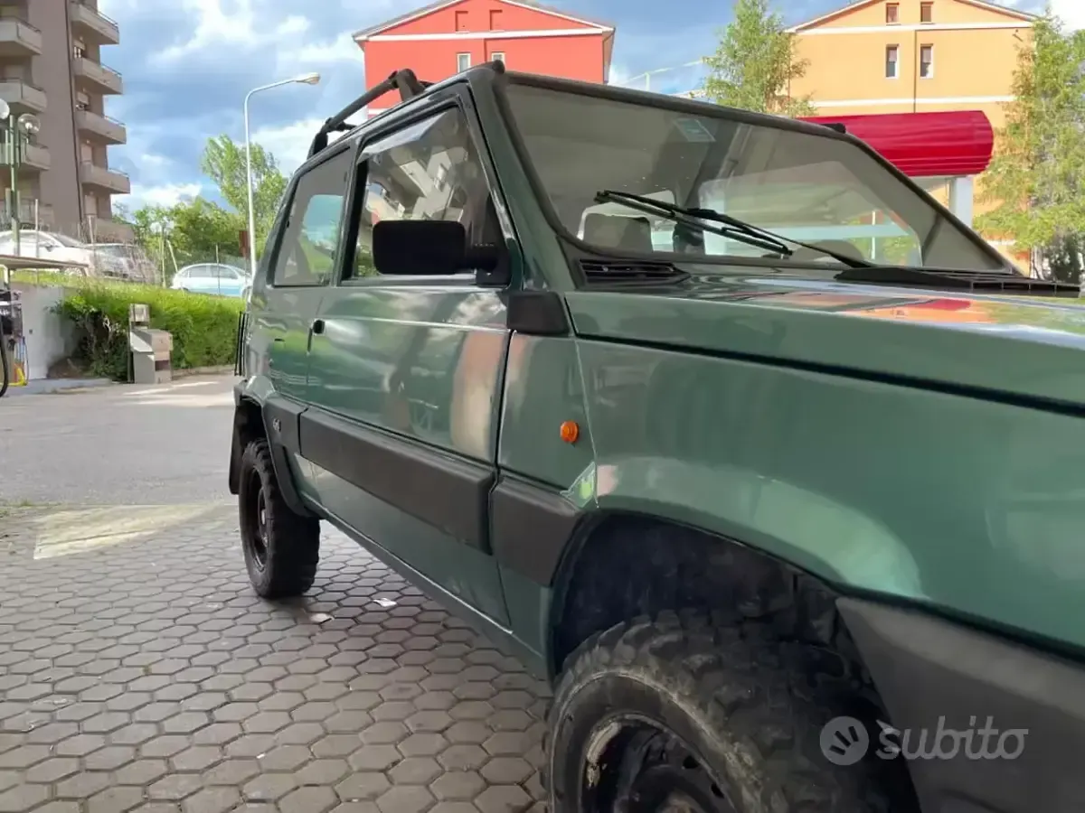 Usata Fiat Panda 4x4 2003 Verde Utilitaria