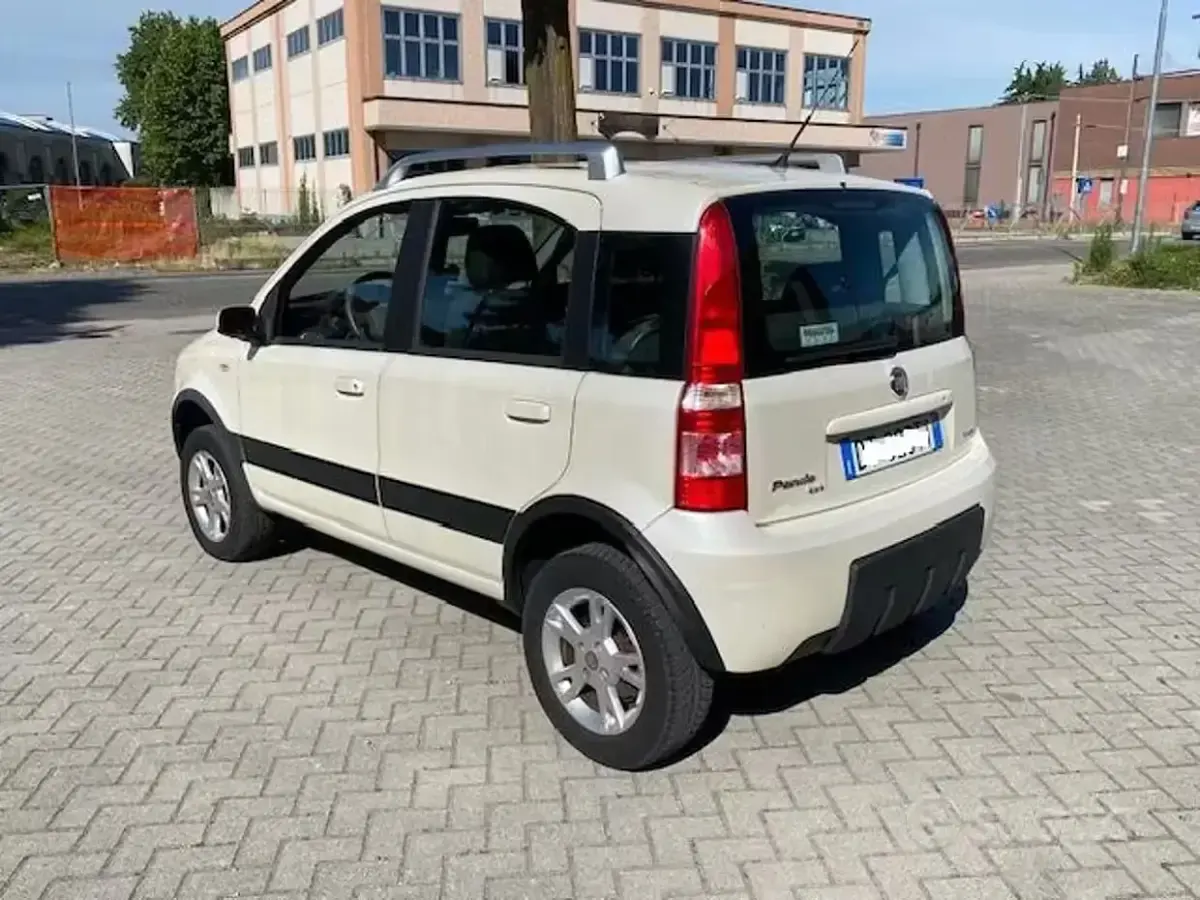 Usata Fiat Panda 4x4 69 CV (50 kW) 2009 Bianco Utilitaria