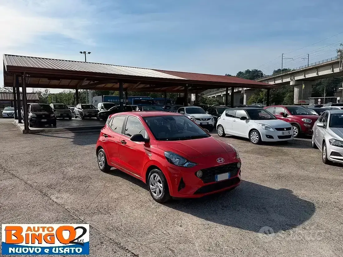 Usata Hyundai i10 Advanced 67 CV (49 kW) 2020 Rosso Utilitaria