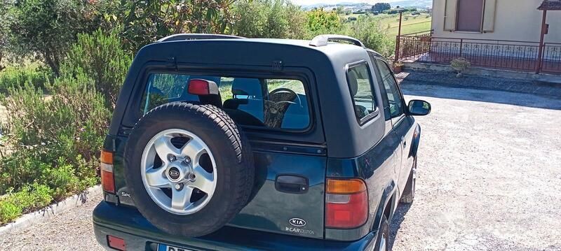Usata Kia Sportage 118 CV (86 kW) 2001 Verde SUV