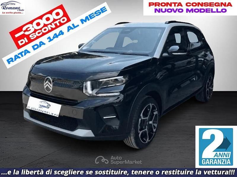 Nero Nuova 2025 Citroën C3 PureTech Due volumi | 17.490 € (Buon prezzo) - Immagine 1/3