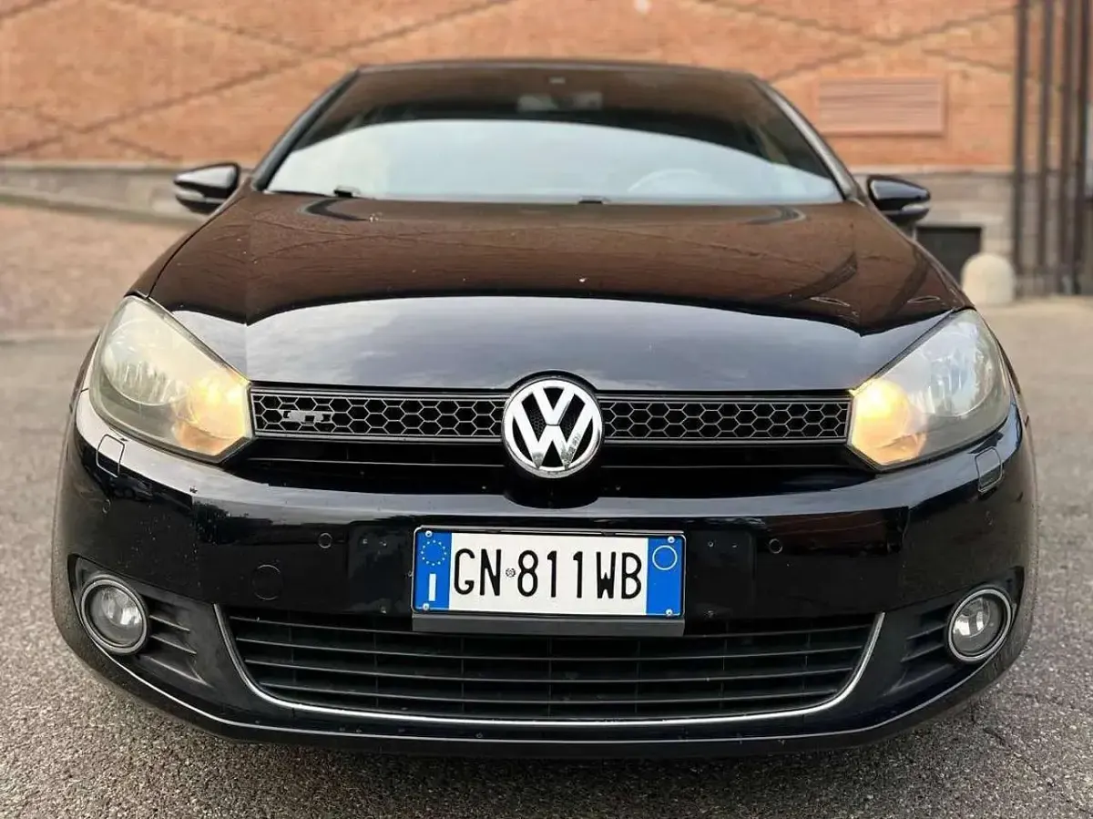 Usata VW Golf VI Comfortline 122 CV (89 kW) 2009 Nero Berlina