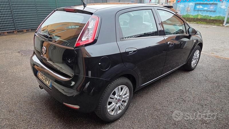 Usata Fiat Punto Lounge 69 CV (50 kW) 2014 Nero Utilitaria
