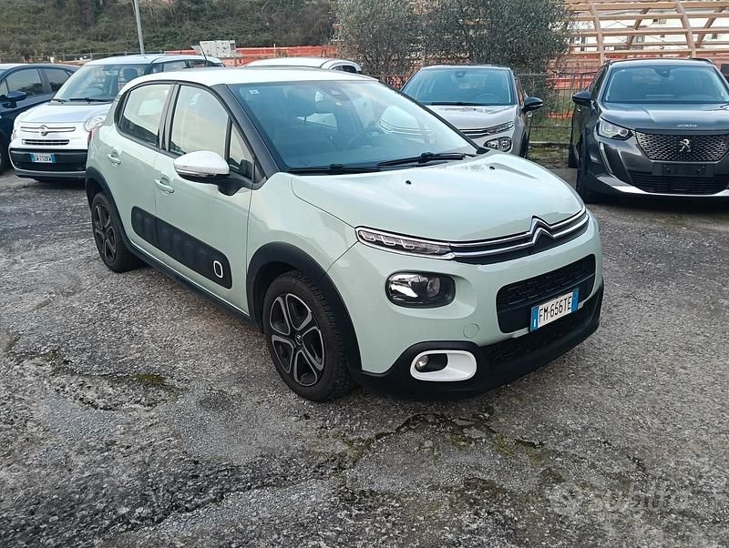 Usata Citroën C3 Shine 74 CV (54 kW) 2018 Verde Utilitaria