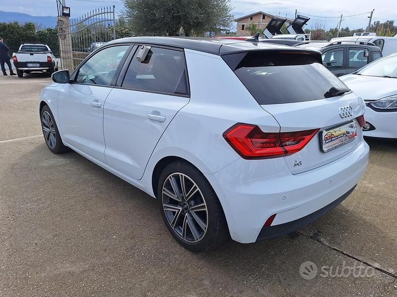 Usata Audi A1 Sportback S-Line 95 CV (69 kW) 2021 Bianco Utilitaria