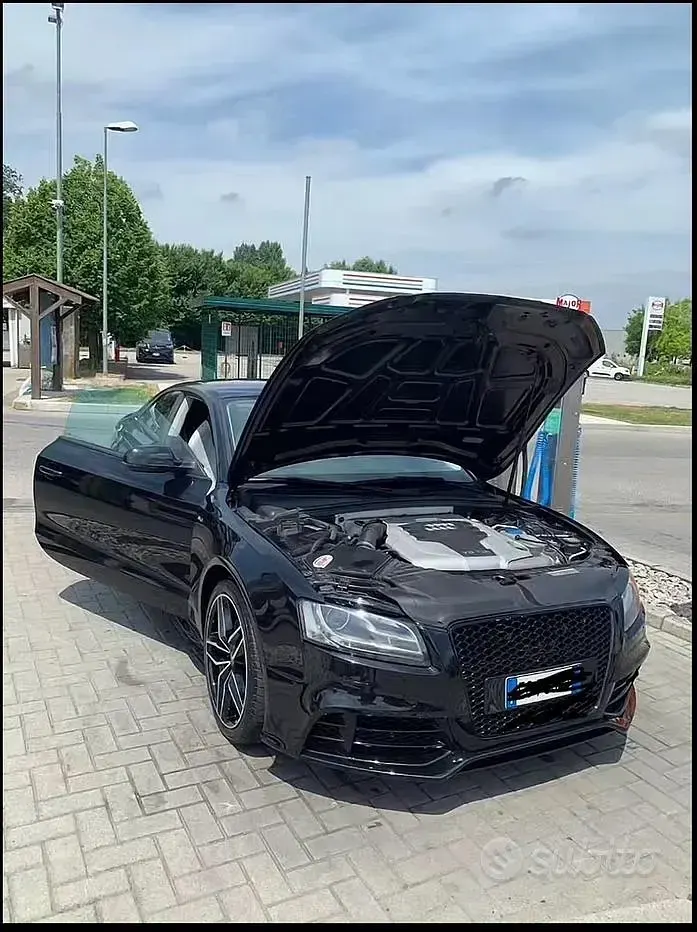 Usata Audi A5 190 CV (139 kW) 2010 Nero Coupé
