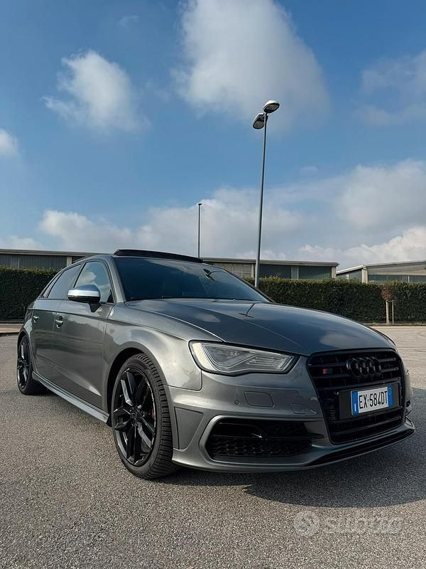 Usata Audi S3 300 CV (220 kW) 2014 Grigio Coupé