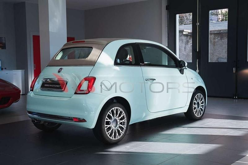 Usata Fiat 500C Rockstar 69 CV (50 kW) 2019 Blu/azzurro Cabrio