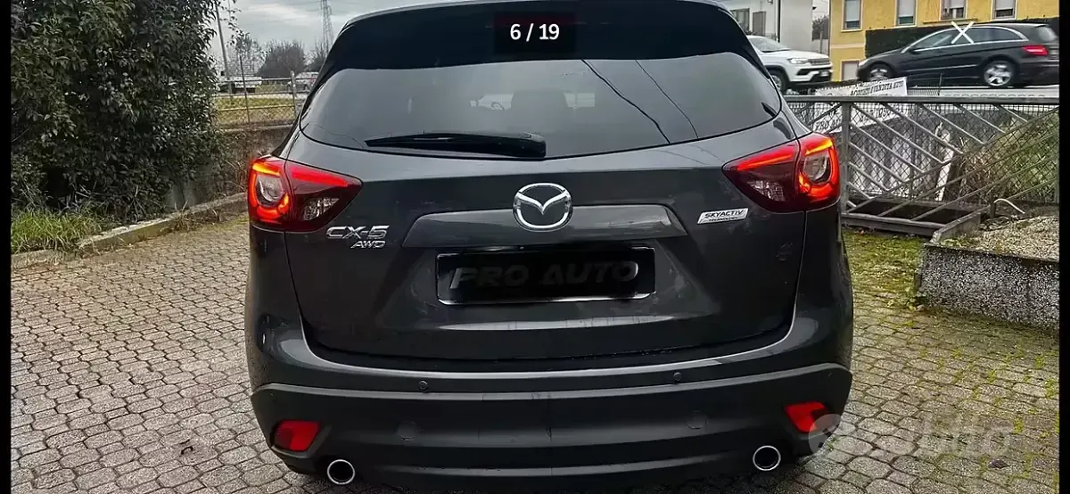 Usata Mazda CX-5 175 CV (128 kW) 2019 Grigio SUV