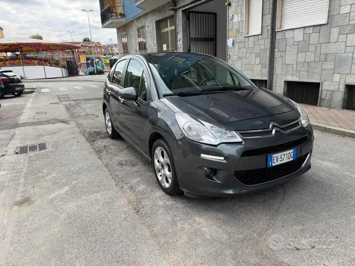 Usata Citroën C3 Seduction 68 CV (50 kW) 2014 Grigio Berlina