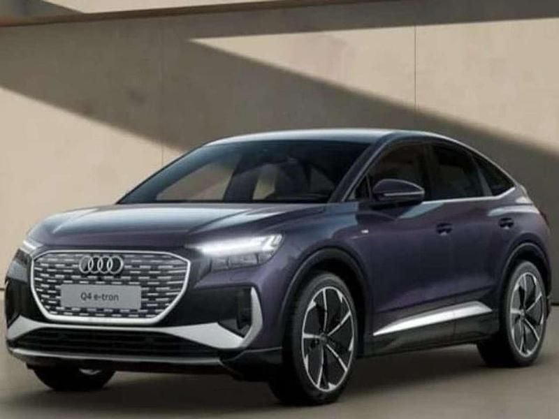 Nuova Audi Q4 Sportback e-tron S-Line 210 kW (286 CV) 2025 Viola aurora SUV