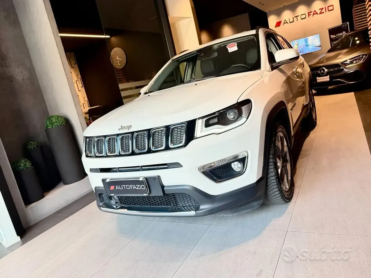 Usata Jeep Compass Limited 120 CV (88 kW) 2019 Bianco SUV