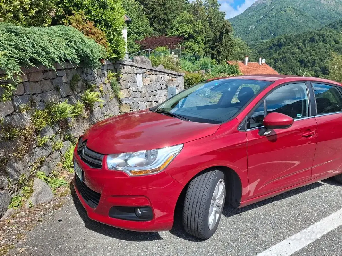 Usata Citroën C4 Seduction 114 CV (83 kW) 2014 Rosso Berlina