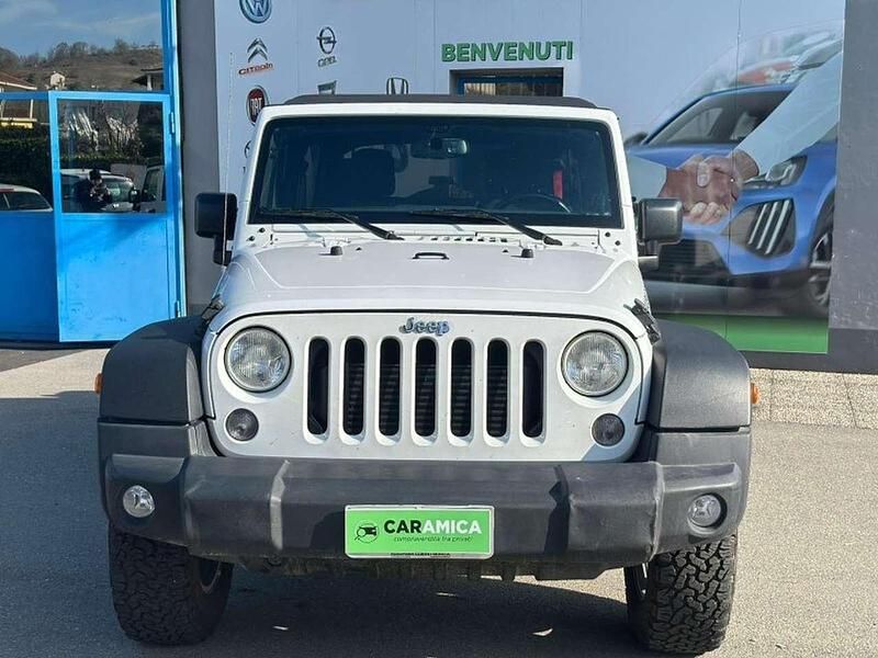 Usata Jeep Wrangler Unlimited Rubicon 200 CV (147 kW) 2018 Bianco SUV